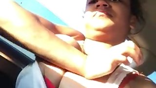 cute black girl takes cum down throat and spits it out